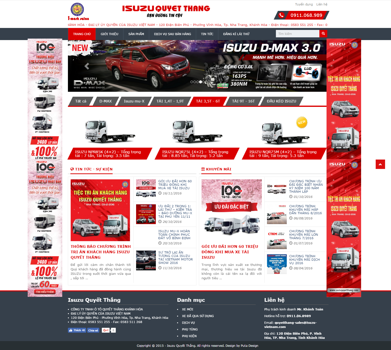 Dự án thiết kế web nha trang