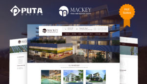Puta Theme Mackey Real Estate | Mẫu Theme Wordpress Bất Động Sản