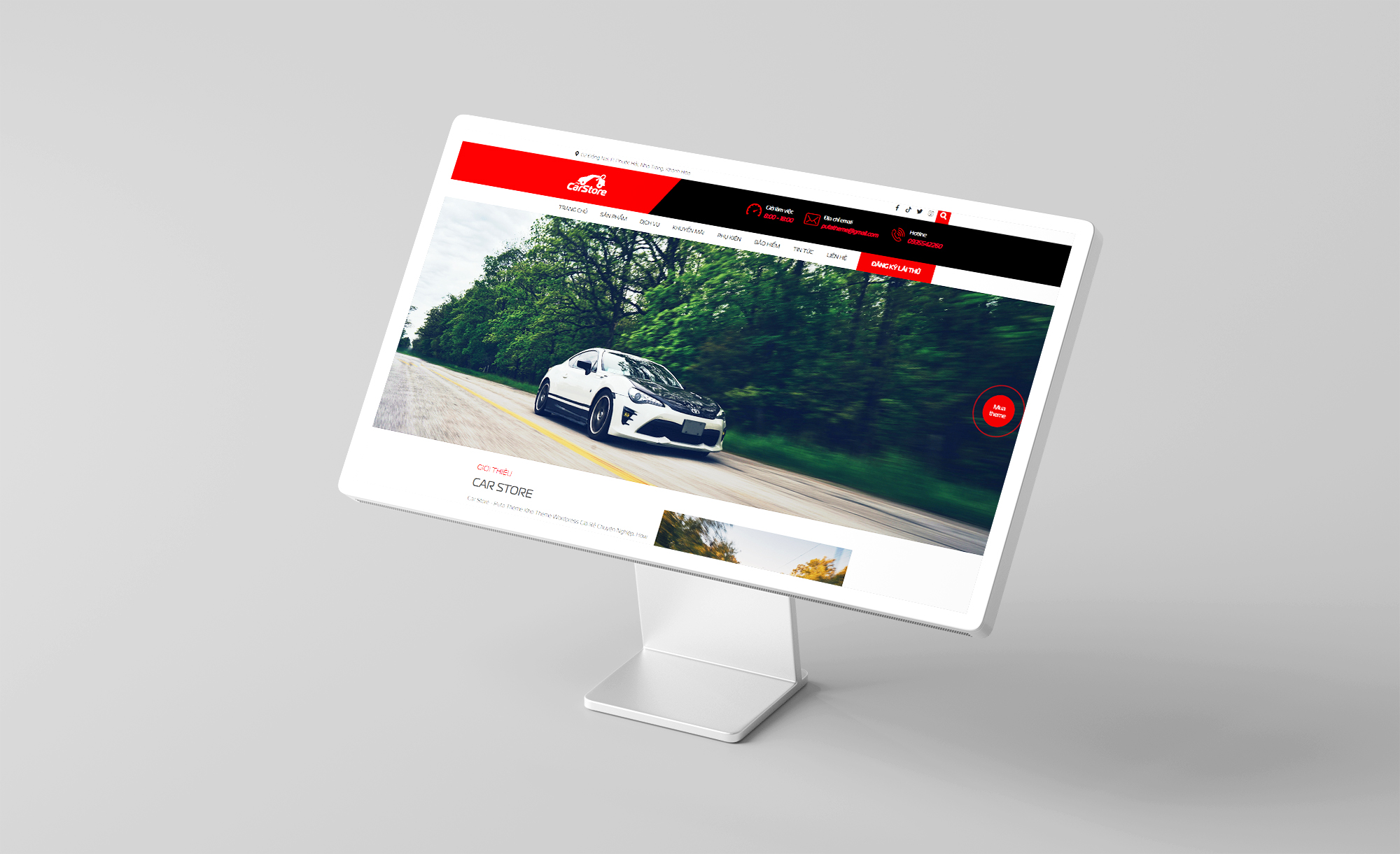 Puta Theme Car Store | Theme WordPress Bán hàng Giá Rẻ