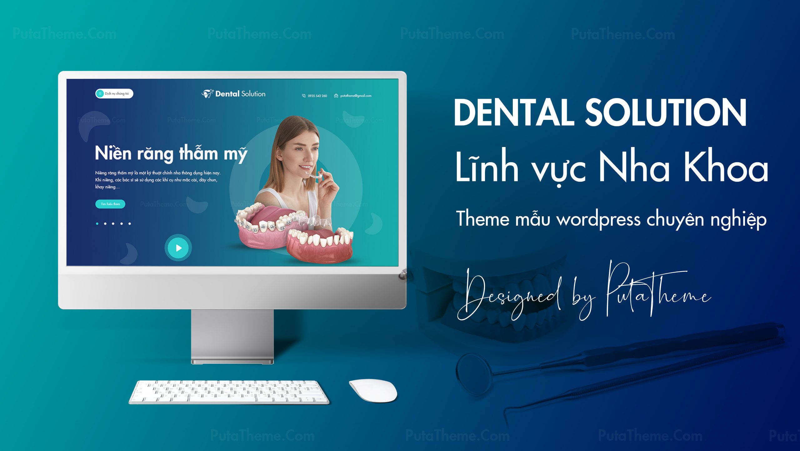 Puta Theme Dental Solution | [999+] Mẫu Theme WordPress Nha Khoa 2023 Giá Rẻ Chuyên Nghiệp