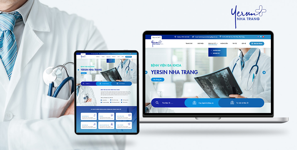 PutaDesign | Thiết kế website bệnh viện Nha Trang