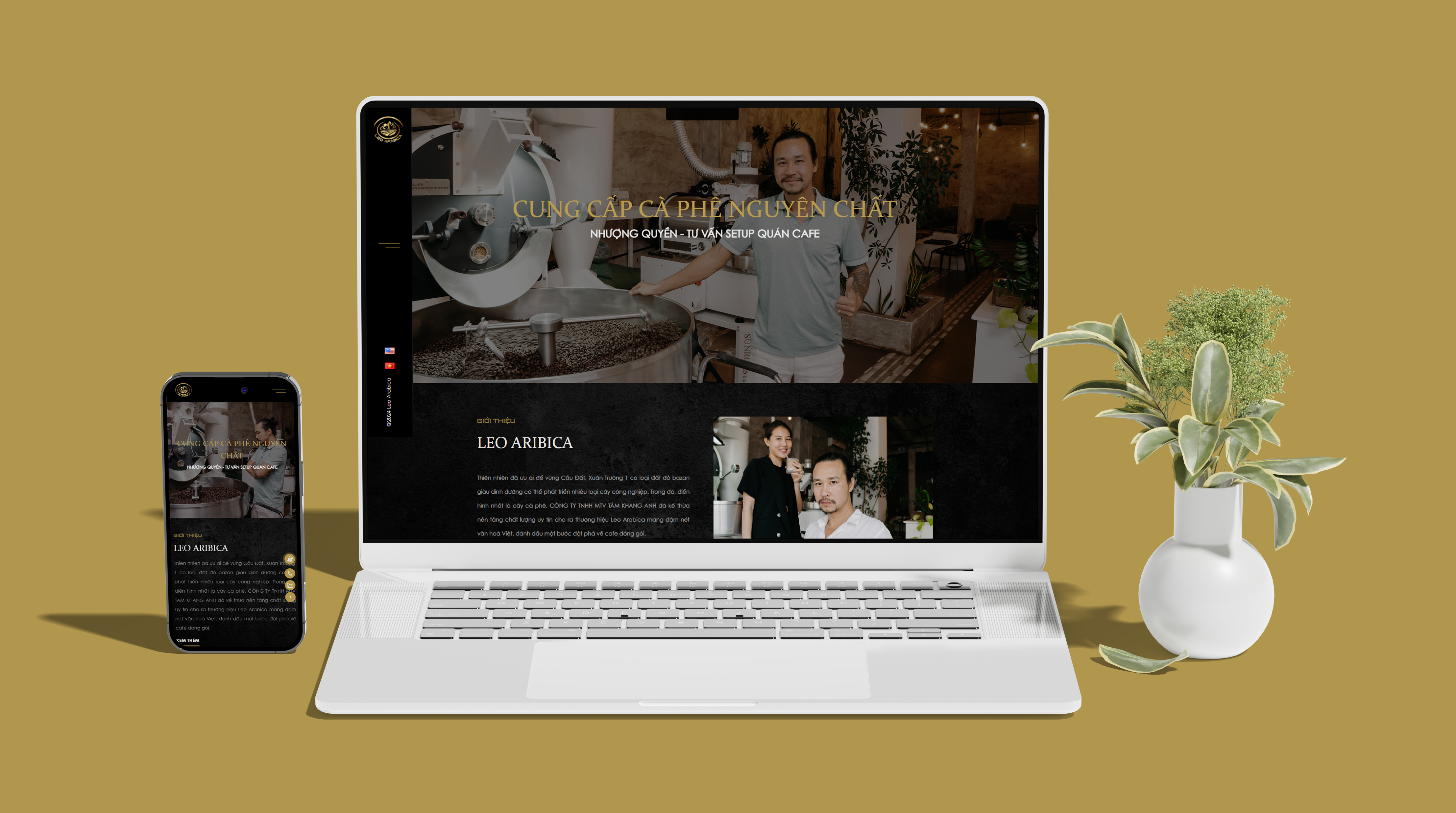 Thiết kế web Cafe Nha Trang | PutaDesign