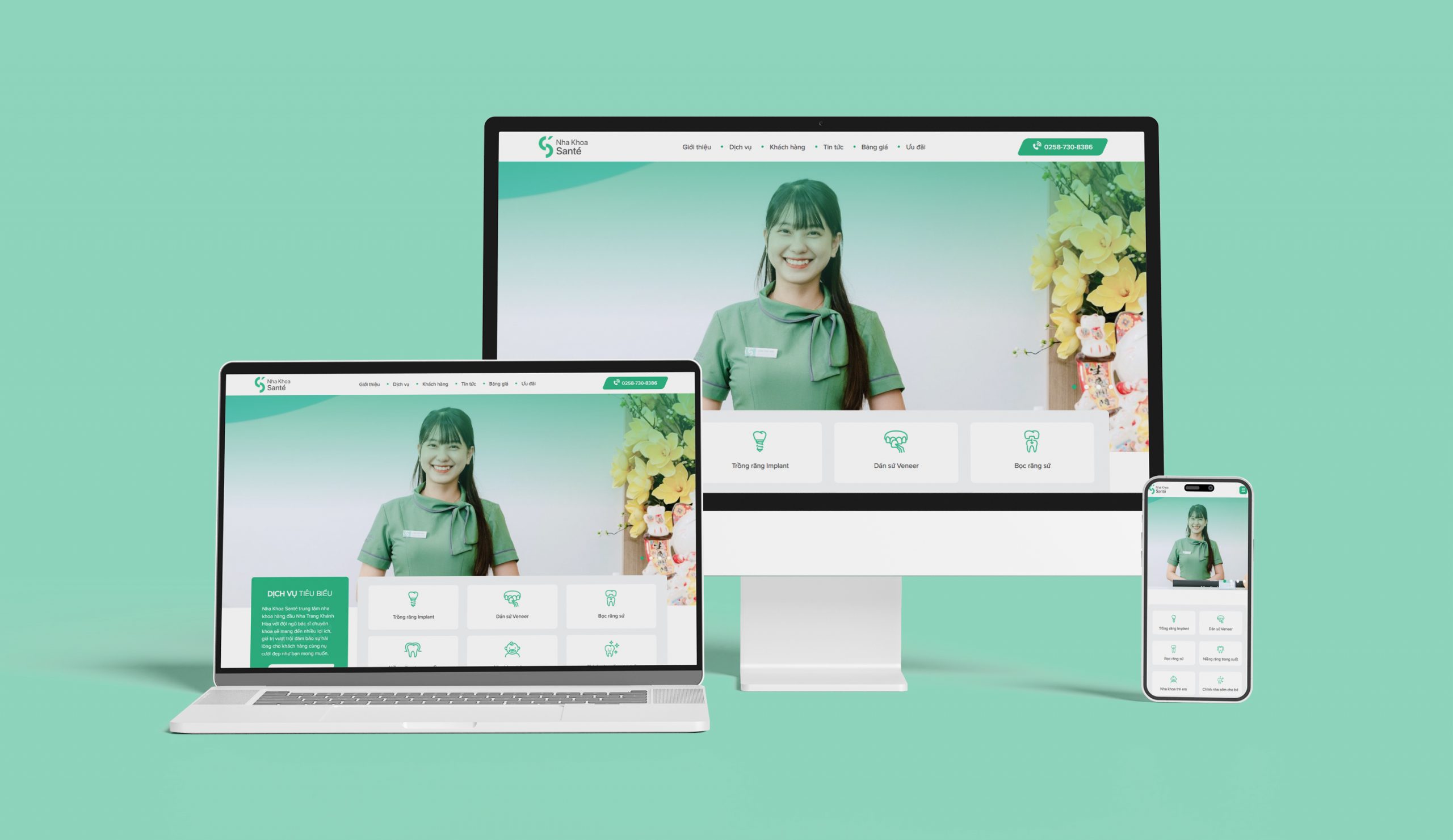 Thiết kế web Nha Khoa Nha Trang | PutaDesign